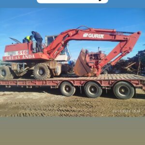 MAQUINA GURIA EXCAVADORA 516